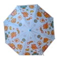 thumbnail image 1 of Sombrilla Paraguas Baston Infantil Capibara Impermeable, color azul capibara, 1 of 3