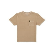 Wonder Nation Boys Short Sleeve Pocket T-Shirt, Sizes 4-18 & Husky