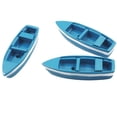 thumbnail image 5 of MasteelfCA 3 Pcs Micro Paysage Arts Artisanat Petits Ornements de Rames de Bateau en Résine, 5 of 5