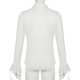 thumbnail image 2 of Camisa blanca L sexy para mujer, camisa con solapa de un solo pecho, material plisado personalizado, retro transparente, otoño 2021, 2 of 8
