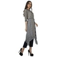 thumbnail image 3 of Moomaya Ensemble Tunique Indienne Haut et Pantalon Manches 3/4 Imprimé Kurta Kurti de Designer pour Femmes, 3 of 6