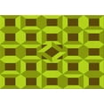 thumbnail image 1 of Ahgly Company Machine Washable Indoor Rectangle Transitional Olive Green Area Rugs, 2' x 4', 1 of 7