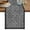 Black, variant on Grey Flowers Table Runner, Spring Floral Farmhouse Retro Art Washable Cotton Linen Table Runners 36 Inches Long, Dresser Scarf Runner for Nightstand/End Tables/Round Tables 13''x36''