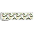 thumbnail image 3 of Exotic Fabric by the Yard, Watercolor Style Tropical Branches Design with Toucan Birds on a Plain Background, Decorative Upholstery Fabric for Sofas and Home Accents, Multicolor by Ambesonne, 3 of 5