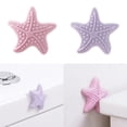 thumbnail image 2 of facefd Starfish Shaped Luminous Crash Pad Mat Adhesive Door Lock Silicone Shockproof Pad 4.5cm, 2 of 5