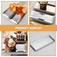 thumbnail image 5 of Stainless Steel Storage Tray Home Decor Vanity Table Jewelry Organizer Jewelry Display Holder Stainless Steel Plate Girl, 5 of 6