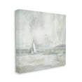 thumbnail image 3 of Stupell Industries Abstract Sailboat Drifting Ocean Waves Beige Neutrals Canvas Wall Art, 17 x 17, Design by Daniel Sproul, 3 of 5