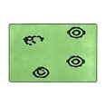 thumbnail image 3 of Gear Icons Design Soft Polyester Area Rug 36''x24'', Non Slip, Memory Foam, Water Absorbent, 3 of 7