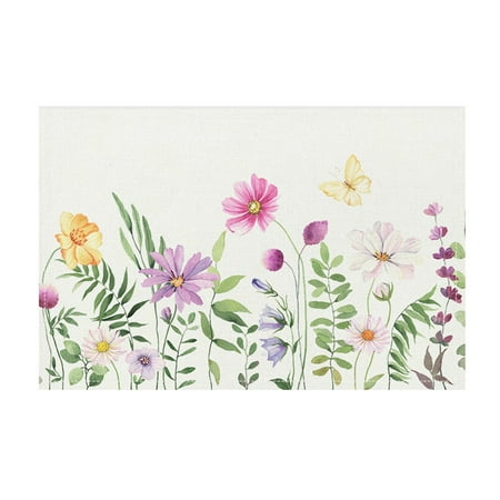 

Wiueurtly Placemats Family Table Placemats Holiday Placemats Tablecloths