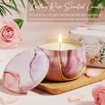 thumbnail image 5 of Birthday Gifts for Women, 10 Pcs Rose Relaxing Spa Gifts Basket Self Care Gifts Thank You Gifts Bath Set for Her, Pink, 5 of 8