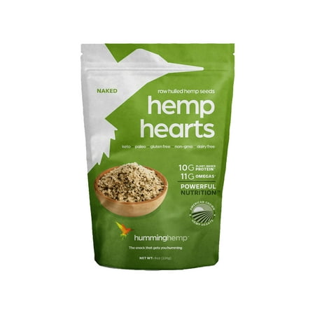 Humming Hemp, Naked Hemp Hearts, 8oz.