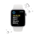 thumbnail image 4 of Apple Watch SE (2.ª Generación) GPS + Celular de 44 Mm con Caja de Aluminio Plateada y Correa Deportiva Blanca - M/L, 4 of 5