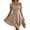 Yellow Floral, variant on Women's Floral Sweetheart Neck Flounce Sleeve Mini Dress Chic Romantic Vacation Style Short Sleeves Lined 100% Polyester
