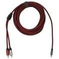 thumbnail image 2 of Cable de audio tipo C a 2 RCA chapado en oro de 5 m para teléfono, tableta y computadora portátil: conexión de sonido de alta calidad, 2 of 8