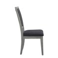 thumbnail image 4 of Steve Silver Whitford Distressed Gray Wood Side Chair, 4 of 7