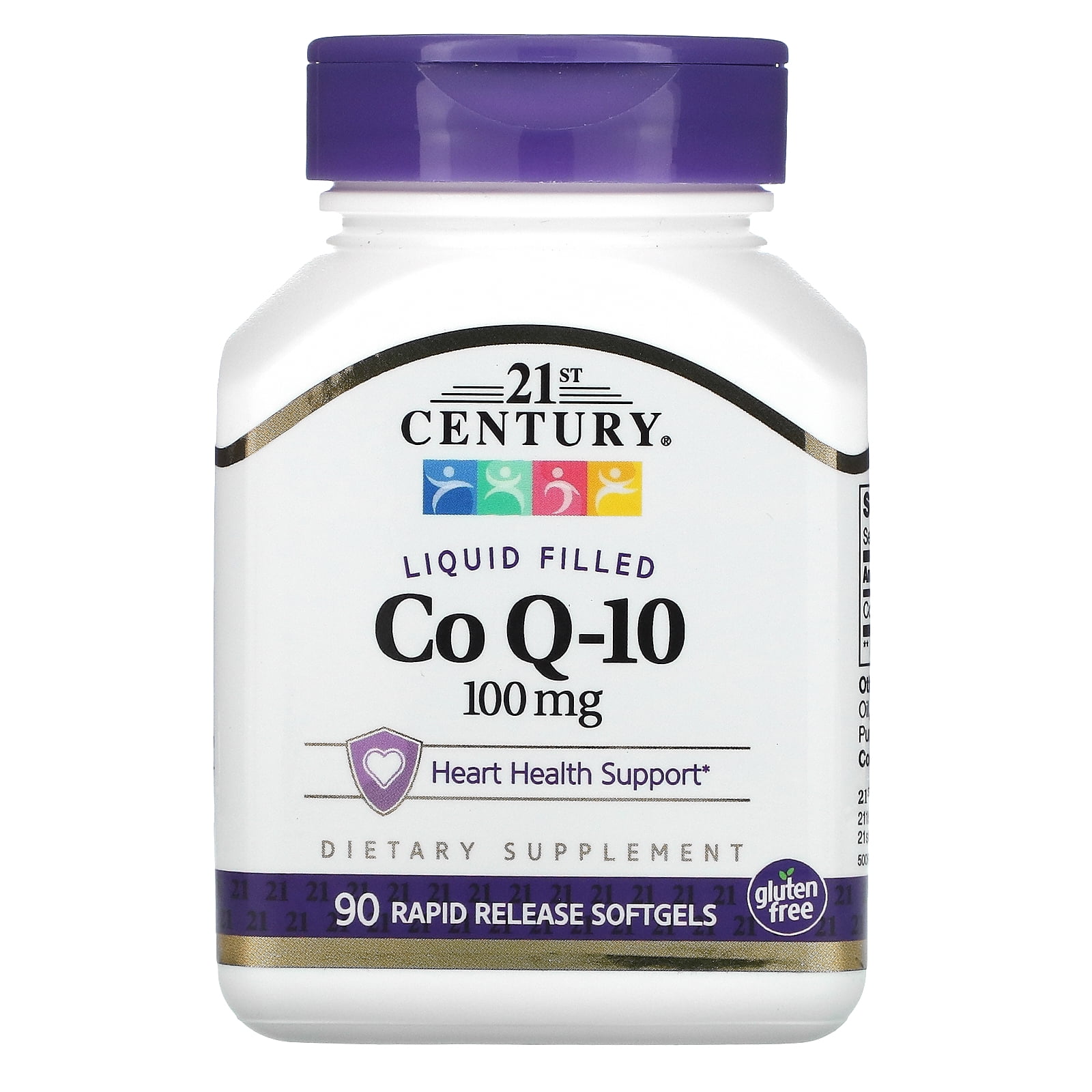 21st Century CoQ10 100 mg Softgels 90 ea