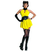 Secret Wishes Women's Warner Brothers Watchmen, Adult Sally Jupiter Costume, Yellow/Black, Small