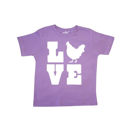 

Inktastic Love Chickens Gift Toddler Boy or Toddler Girl T-Shirt