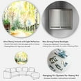 thumbnail image 5 of Designart - Autumn Countryside Landscape In The Afternoon - Traditional Metal Circle Wall Art, 5 of 5