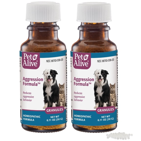 PetAlive Aggression Formula Granules 2 Pack