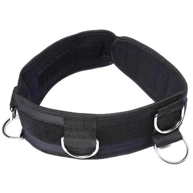 Advancent Banda de resistencia de entrenamiento para correr, cinturón de fuerza de potencia, cuerda de arrastre, neumático de cintura, equipo Gimnasios en casa