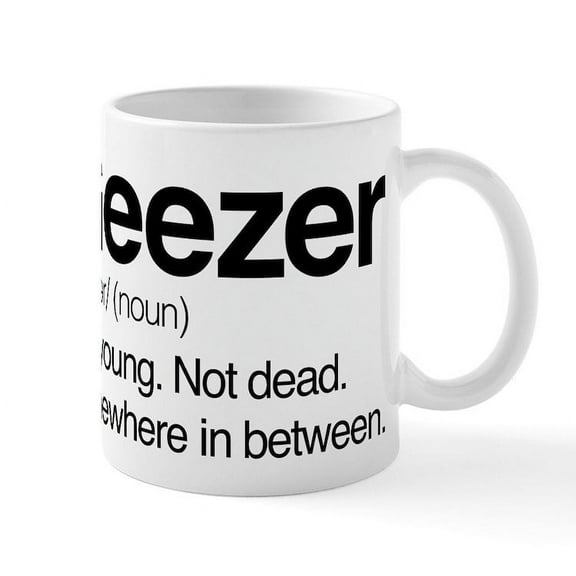 CafePress - Geezer - 11 oz Ceramic Mug - Novelty Coffee Tea Cup