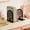 A, variant on 2 Pack Black Metal Bookends, Decorative Tree Pattern Book Stoppers, Heavy Duty Sturdy Book Holders for Shelves Desk Home Office Library Decor