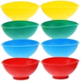 thumbnail image 4 of 8-Piece Silicone Seasoning Bowls Set, Yellow Sauce Dishes for and Child Feeding, 4 of 8