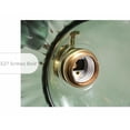 thumbnail image 4 of /QUN/E27 Industriell Vintage Taklampa Retro Glas Taklampskärm för E27 Lampor Industriell Taklampa Taklampa (Grön)3-, 4 of 5
