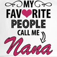 thumbnail image 2 of CafePress - My Favorite People Call Me Nana - Adjustable 100% Brushed Unisex Casual Cotton Baseball Cap, Beige, 1, 2 of 2