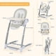 thumbnail image 3 of Silla Alta Plegable Costway Modo Columpio 3 en 1 Gris, 3 of 10