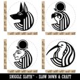 thumbnail image 2 of Egyptian Gods Anubis Ra Thoth Sekhmet Death War Sun Rubber Stamp Set for Scrapbooking Crafting Stamping - Large 1-1/4 Inch, 2 of 7