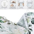 thumbnail image 6 of Eucalyptus Shower Curtain, Watercolor Green Leaves on The Top Plant with Floral Bathroom Curtain Bathtub Home Decor Waterproof Fabric Machine Washable with 12 Hooks, 6 of 6