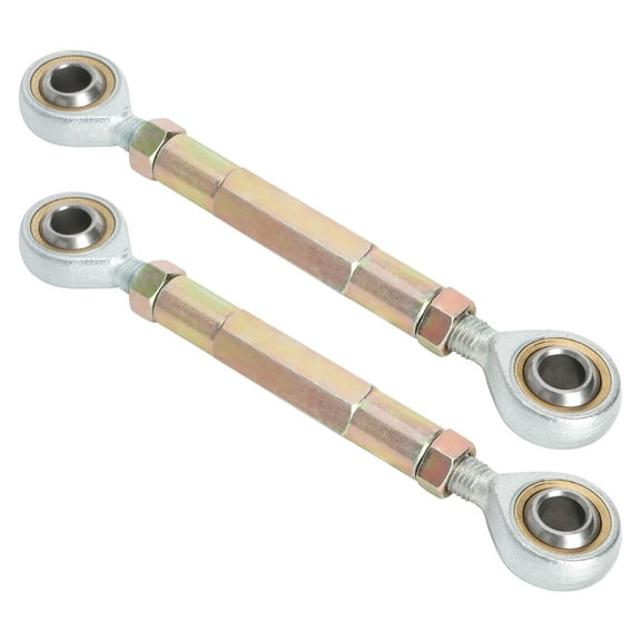 2pcs 10mm Tie Rod Ball Joint Steering Tie Rod Kit Sway bar,Heim Joint,Rod End Bearing for ATV Quad Dirt Bike Go Kart Parts Drift Trike Golf Cart Buggy 4 Wheeler Mini Bike (100mm/3.94")