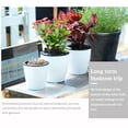 thumbnail image 3 of serony Flower Pot Self Watering Automatic Absorption Container Plastic Plant Planter Garden Home Decor, 110, 3 of 7