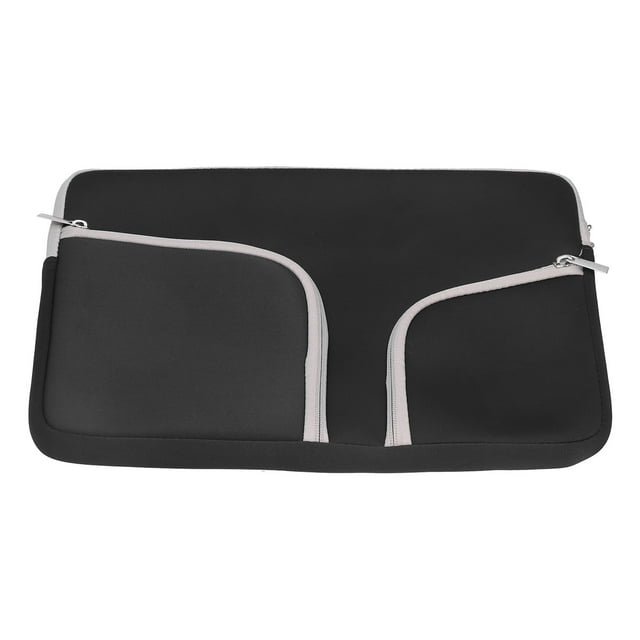 Sac d'Ordinateur, Housse d'Ordinateur Portable Double Housse d'Ordinateur Portable Étui Multifonctionnel