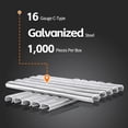 thumbnail image 2 of Grapas Hog Ring Kamsin SC760, calibre 16, 1000 unidades, galvanizadas, 2 of 9