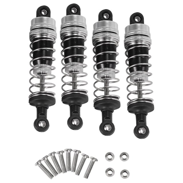 Amortiguador KEWITY lleno de aceite 4 Uds. para coche RC HBX 16889 1/16