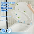 thumbnail image 3 of Sunrinx Rimless Modern Bowl 1.1/1.6 GPF Dual Flush One-Piece Toilet ADA 17" Comfort Height With Soft-Close Quiet Seat, 3 of 9