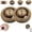 2pc, variant on Kitty Curls Cat Toy,Cardboard Cat Scratcher,Magic Organ Cat Toy,Foldable Recyclable Cat Accordion Toy for Indoor Cat Playing,Interactive Scratch Pad with Toy Ball(1pc)