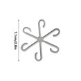thumbnail image 3 of TIELUTT Support de Jardin pour Racines de Potager Support de Vis de Menuiserie Pinces de Table avec Pince de Maintien de Poteau Petite Pince Adaptateur de Vis d'Angle, 3 of 7
