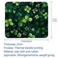 thumbnail image 5 of Saint Patrick's Day 8.3x9.8 Inch Square Desk Mat with Non-Slip Rubber Bottom for Office and Gaming – Printed Mouse Mat, Desk Mat, Gaming Mouse Pad, 5 of 6