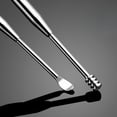 thumbnail image 4 of MasteelfCA 3PCS Sturdy Stainless Steel Ear Pick Practical Double-headed Ear Scoop (Silver), 4 of 7