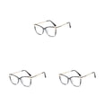 thumbnail image 4 of Sonducket Gafas de ojo de gato Anti luz azul para mujer lentes acrílicos gafas de ordenador gafas de marco grande de lujo para óptica Type7 NO7, 4 of 6
