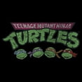 thumbnail image 2 of Junior's Teenage Mutant Ninja Turtles Distressed Character Lineup  Graphic Tee Black Large, 2 of 3