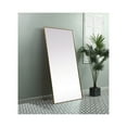 thumbnail image 3 of Metal Frame Rectangle Full Length Mirror 36x72 Inch in Brass, 3 of 10