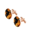 thumbnail image 2 of Thanksgiving Men's Dress Shirt Cufflink Set, Elegant Stainless Steel Mens Cufflinks for Formal Events, 2 of 6
