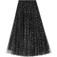 thumbnail image 1 of ORUYROP Long Arc-en-Ciel une Ligne Tulle Jupe Étagée Jupon (Tulle), 1 of 4