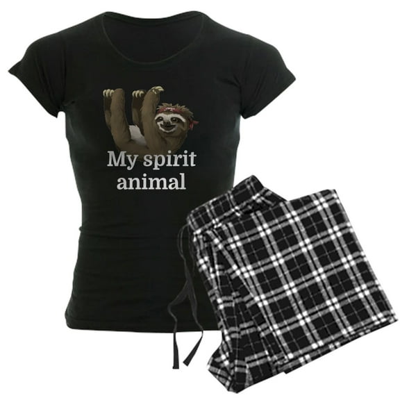 CafePress - My Spirit Animal - Women's Dark Pajamas