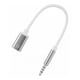 thumbnail image 1 of Cable adaptador de audio para auriculares con convertidor tipo C a conector de 3,5 mm, 1 of 5